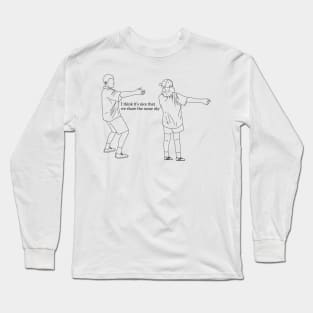 Aftersun Calum and Sophie Quote Long Sleeve T-Shirt